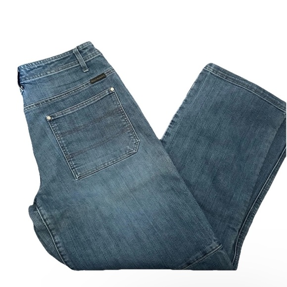 Women’s Royal Robbins Blue Jeans Size 34x32 - Picture 1 of 3